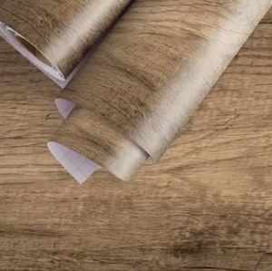 Yancorp Wall Paper Woodgrain Bundle of 2